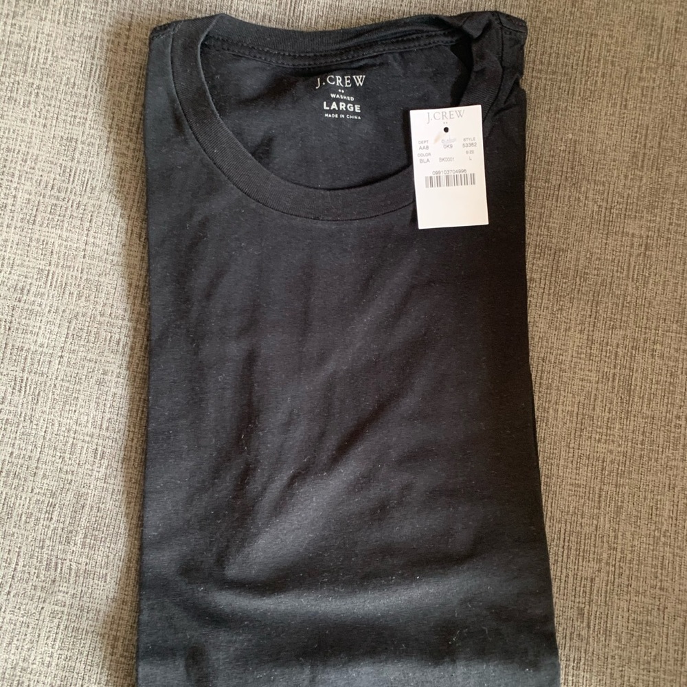 J Crew T-Shirt NEW (black)